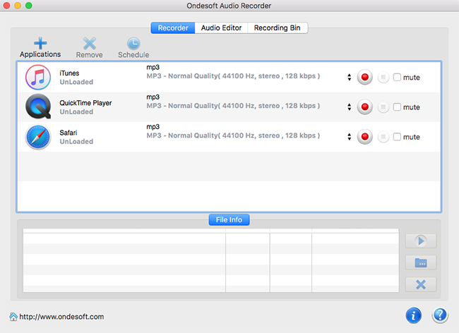 audio recorder mac free