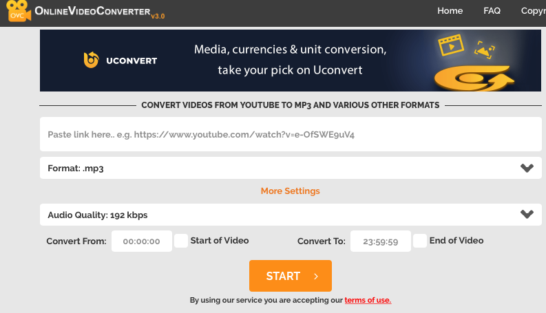 convert youtube video to mp3 audio