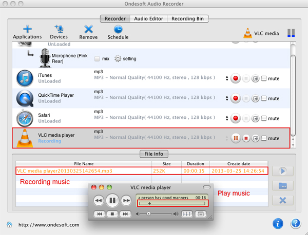 transfer files from hd audio recorder mac