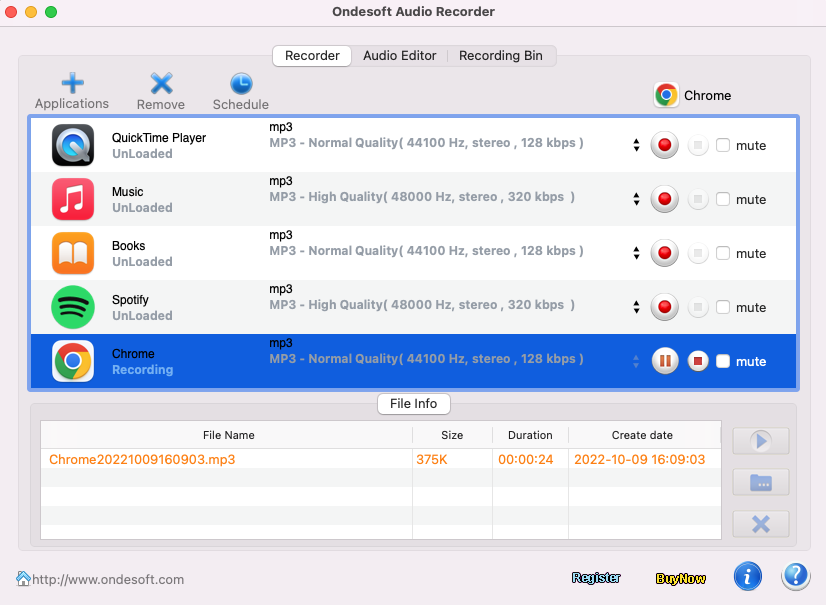 How to download streaming audio machine