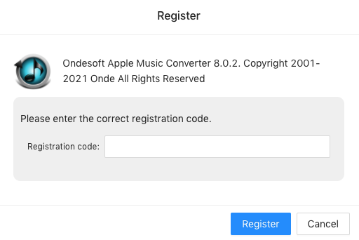 ondesoft spotify converter key mac