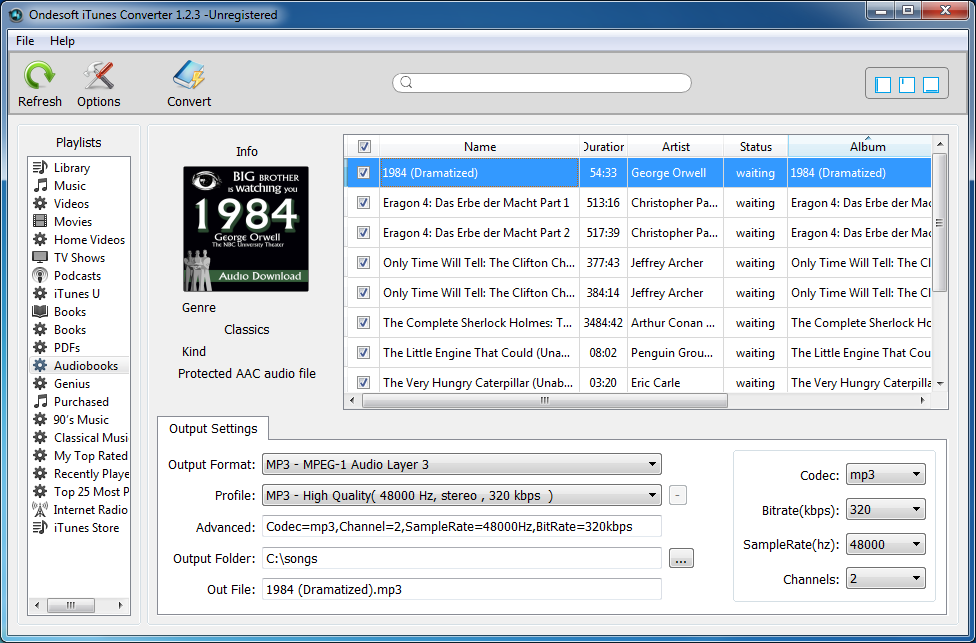 audiobooks converter