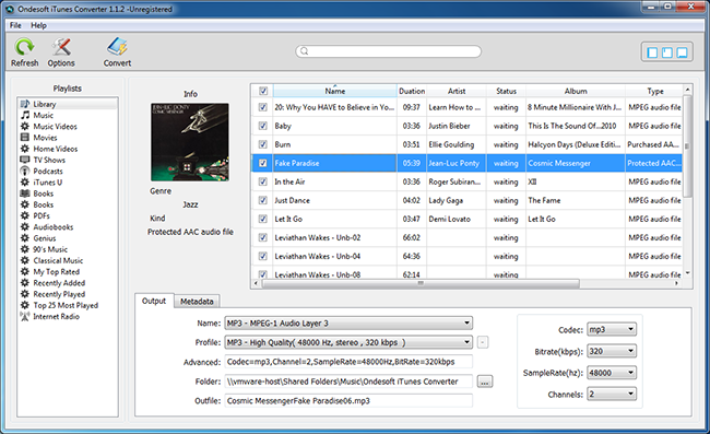 ondesoft itunes converter for pc