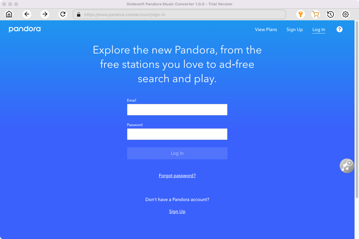 Pandora Music Converter