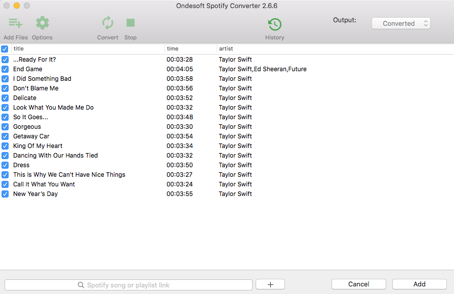 spotify music converter mac free