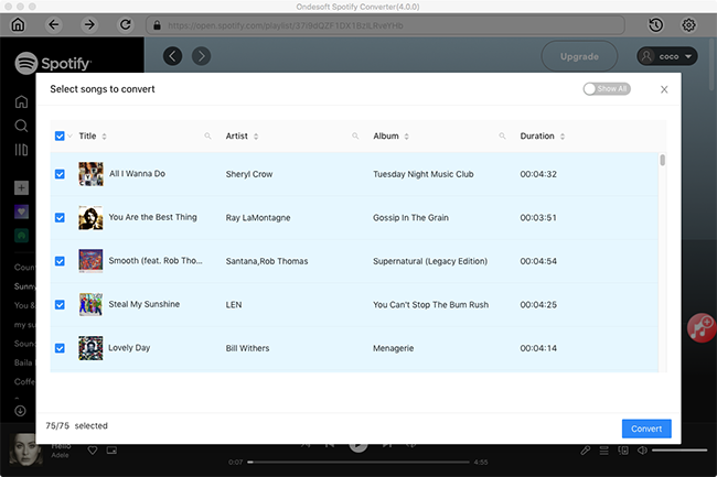 spotify music download for mac