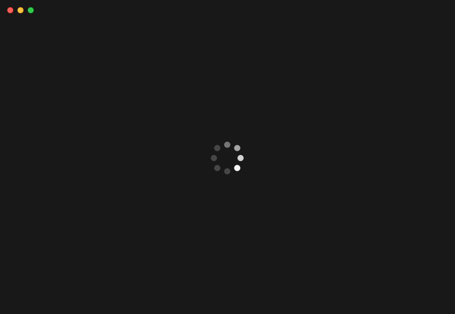 spotify on mac just black screen