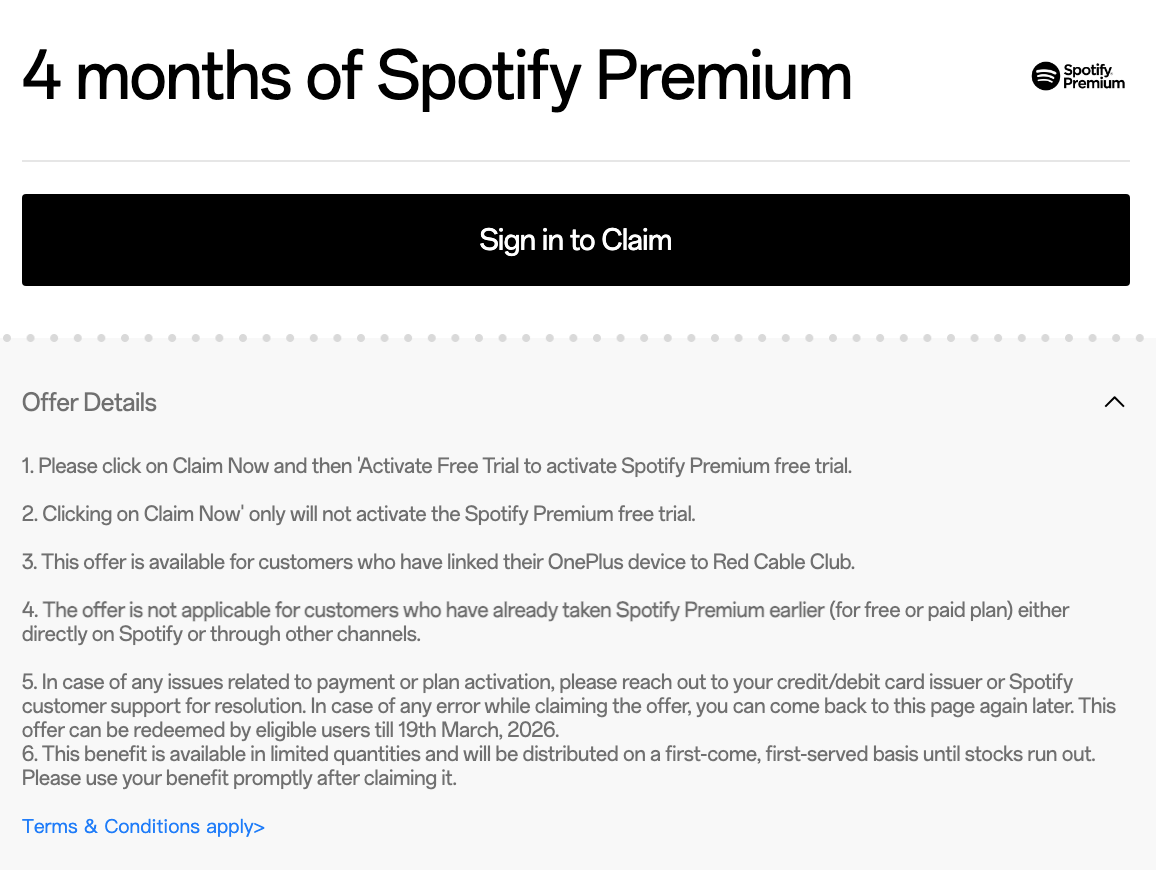 Spotify Premium free