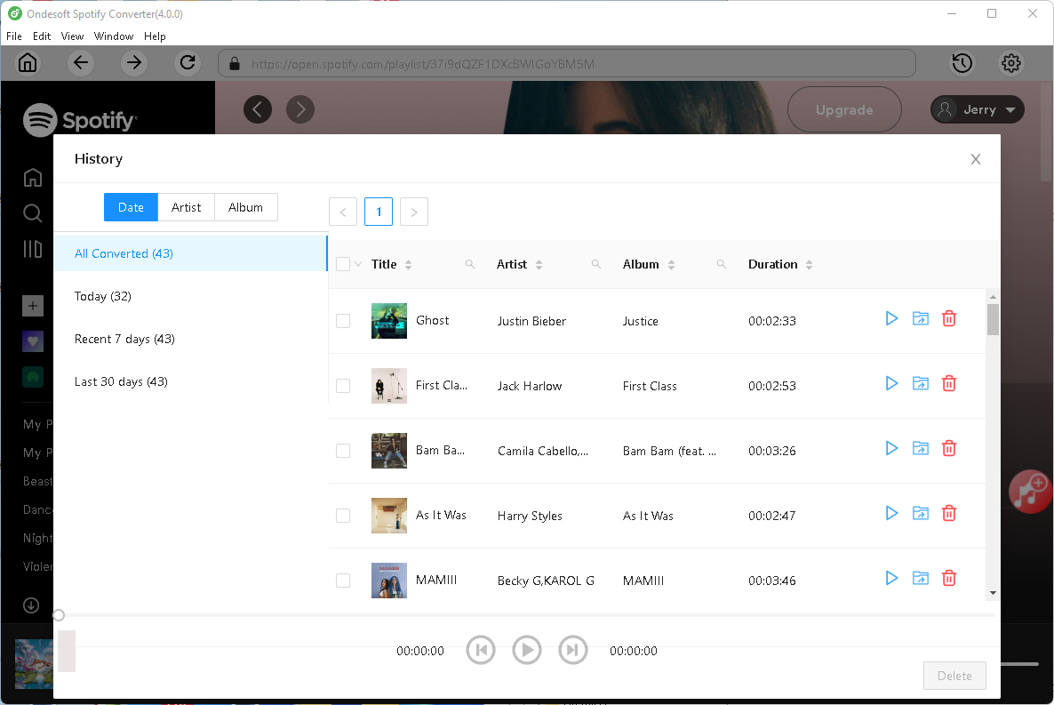 spotify playlist converter to mp3