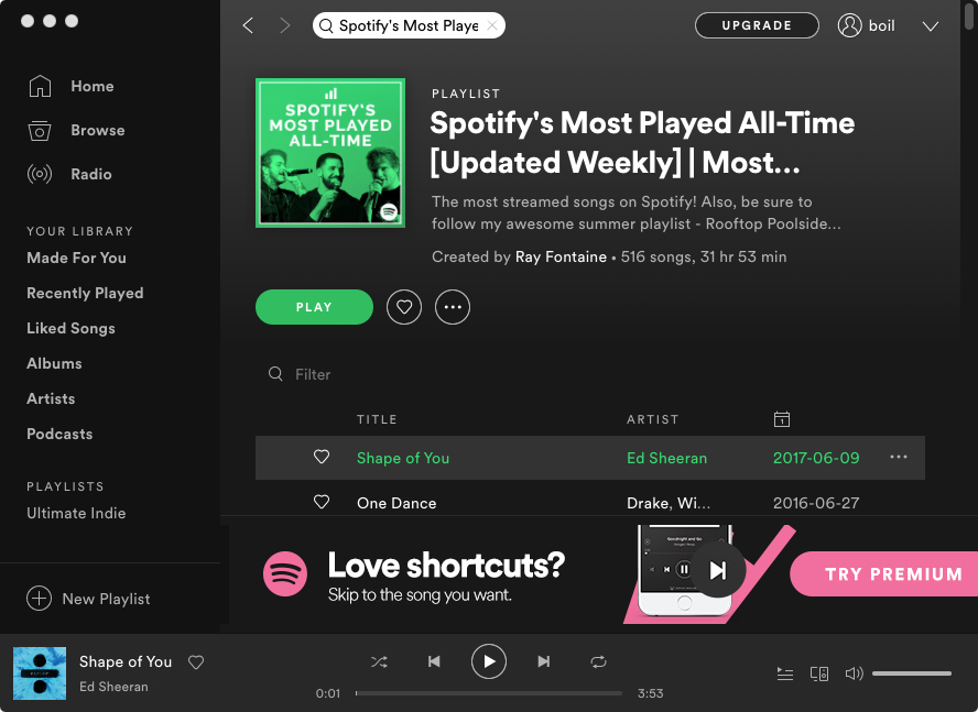 ondesoft spotify converter trial limit