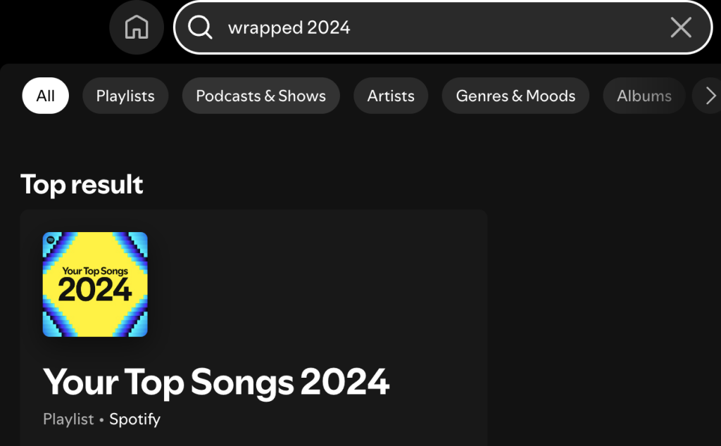 Spotify Wrapped