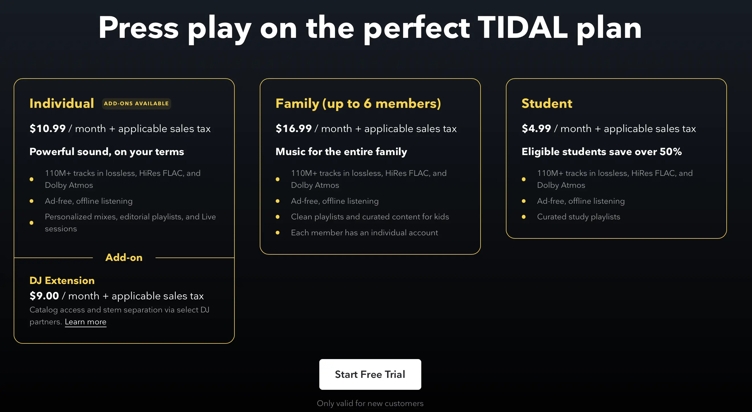 Tidal price