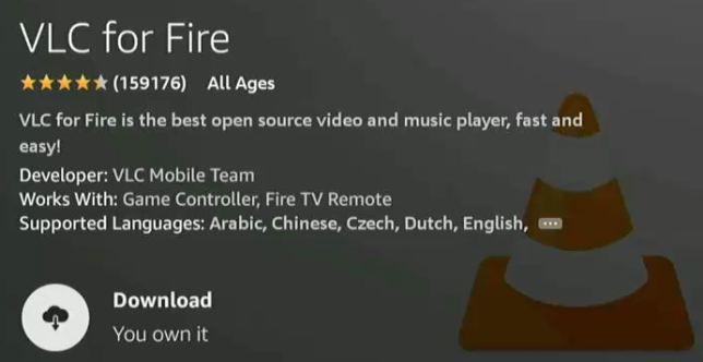 VLC Fire TV