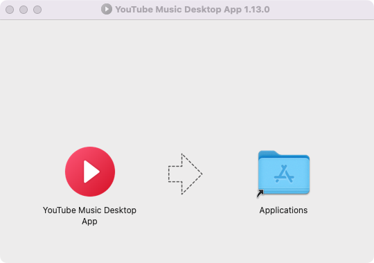 YouTube Music desktop